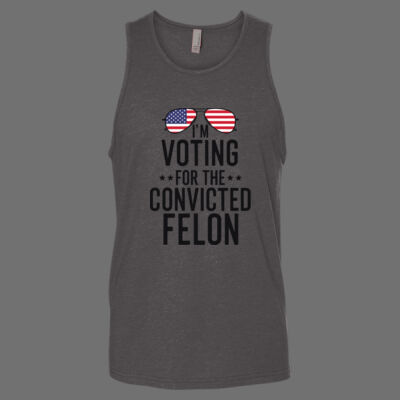 I'm Voting Convicted Felon 2024 Sunglasses Thumbnail