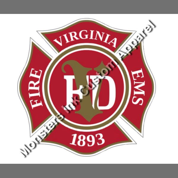 Virginia Fire Department Logo Thumbnail