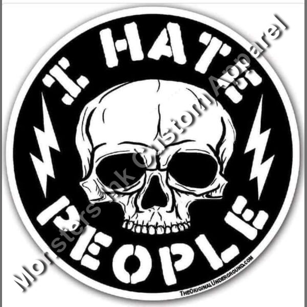 I hate people with skeleton Thumbnail