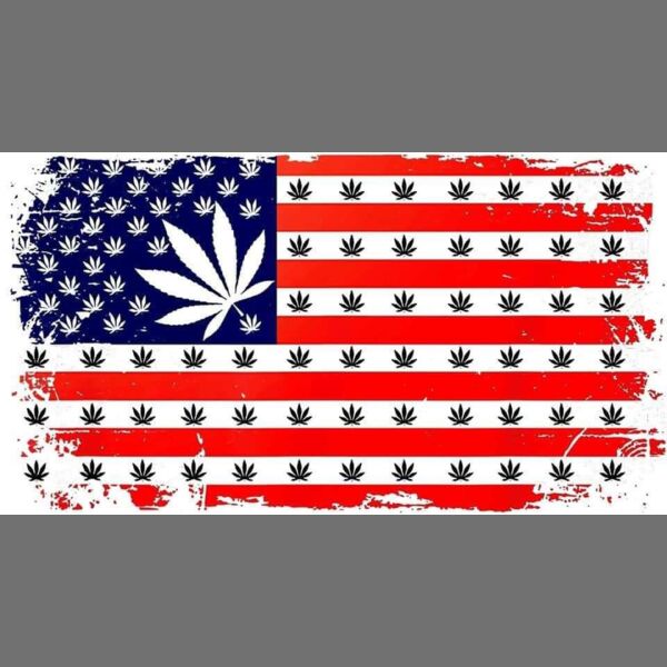 Flag with Weed Thumbnail