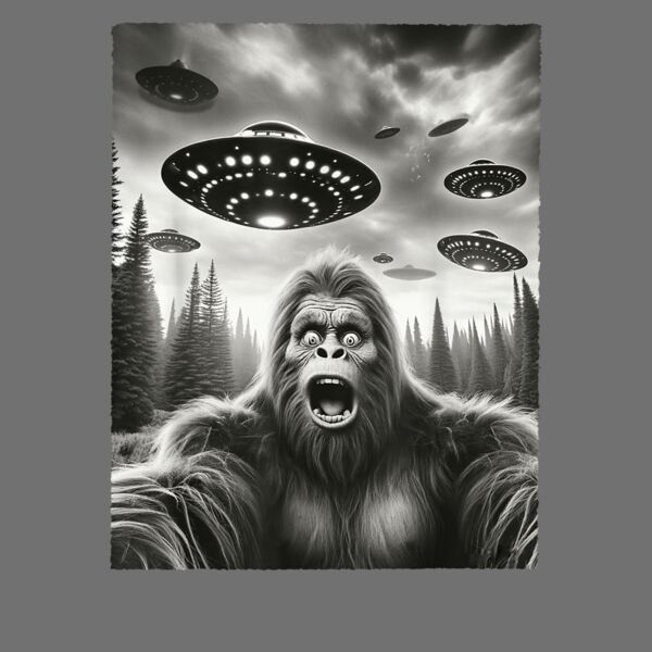Bigfoot, UFO ship Thumbnail