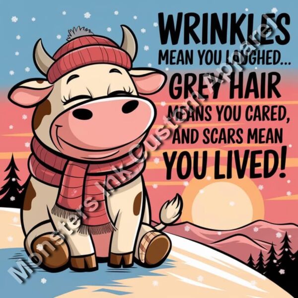 Wrinkles mean you lived Thumbnail