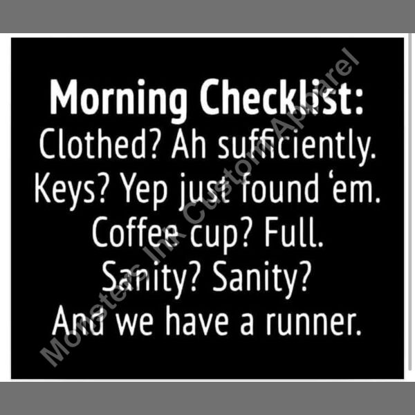 Morning checklist Thumbnail