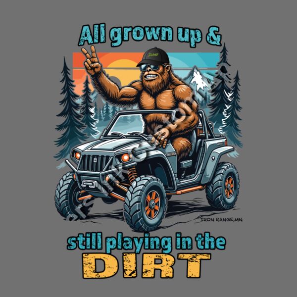 Bigfoot All grownup still playing in the dirt Thumbnail