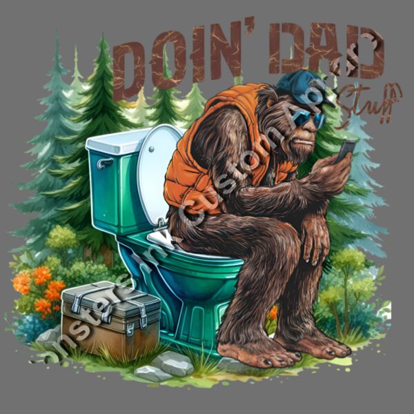 Bigfoot doing dad stuff Thumbnail