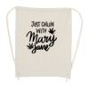 Canvas Drawstring Backpack Thumbnail