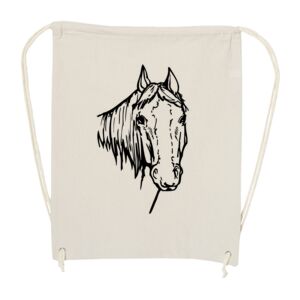 Canvas Drawstring Backpack Thumbnail