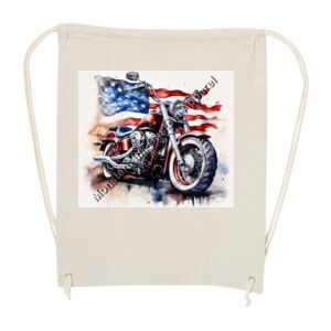Canvas Drawstring Backpack Thumbnail