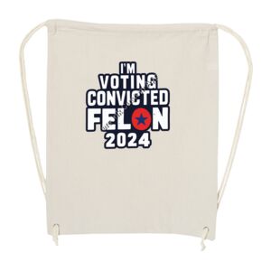 Canvas Drawstring Backpack Thumbnail