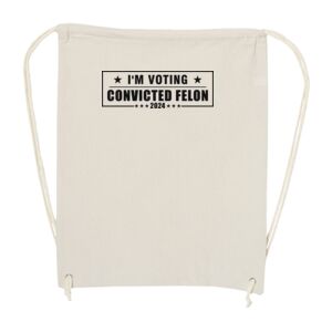 Canvas Drawstring Backpack Thumbnail