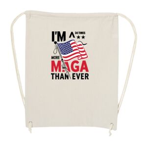 Canvas Drawstring Backpack Thumbnail