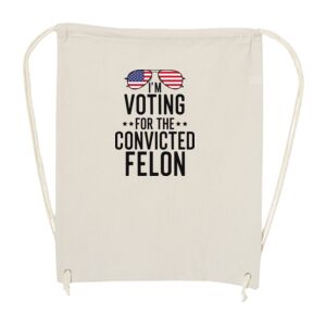 Canvas Drawstring Backpack Thumbnail
