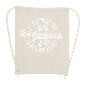 Canvas Drawstring Backpack Thumbnail