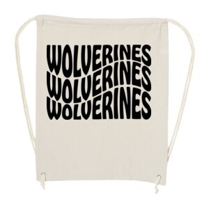 Canvas Drawstring Backpack Thumbnail