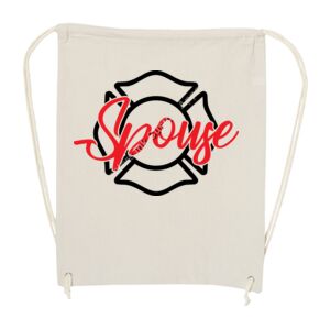 Canvas Drawstring Backpack Thumbnail