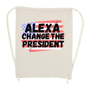 Canvas Drawstring Backpack Thumbnail