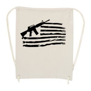 Canvas Drawstring Backpack Thumbnail