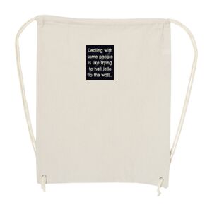 Canvas Drawstring Backpack Thumbnail