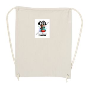Canvas Drawstring Backpack Thumbnail