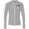 Sofspun® Full-Zip Hooded Long Sleeve T-Shirt Thumbnail