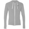 Sofspun® Full-Zip Hooded Long Sleeve T-Shirt Thumbnail