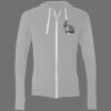 Sofspun® Full-Zip Hooded Long Sleeve T-Shirt Thumbnail