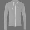 Sofspun® Full-Zip Hooded Long Sleeve T-Shirt Thumbnail