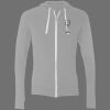 Sofspun® Full-Zip Hooded Long Sleeve T-Shirt Thumbnail