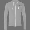 Sofspun® Full-Zip Hooded Long Sleeve T-Shirt Thumbnail