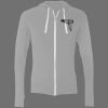 Sofspun® Full-Zip Hooded Long Sleeve T-Shirt Thumbnail