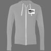 Sofspun® Full-Zip Hooded Long Sleeve T-Shirt Thumbnail