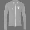 Sofspun® Full-Zip Hooded Long Sleeve T-Shirt Thumbnail