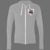 Sofspun® Full-Zip Hooded Long Sleeve T-Shirt Thumbnail