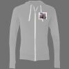 Sofspun® Full-Zip Hooded Long Sleeve T-Shirt Thumbnail