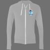 Sofspun® Full-Zip Hooded Long Sleeve T-Shirt Thumbnail
