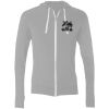 Sofspun® Full-Zip Hooded Long Sleeve T-Shirt Thumbnail