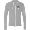 Sofspun® Full-Zip Hooded Long Sleeve T-Shirt Thumbnail