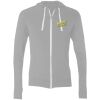 Sofspun® Full-Zip Hooded Long Sleeve T-Shirt Thumbnail