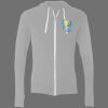 Sofspun® Full-Zip Hooded Long Sleeve T-Shirt Thumbnail