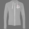 Sofspun® Full-Zip Hooded Long Sleeve T-Shirt Thumbnail
