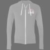 Sofspun® Full-Zip Hooded Long Sleeve T-Shirt Thumbnail