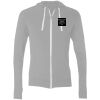 Sofspun® Full-Zip Hooded Long Sleeve T-Shirt Thumbnail
