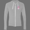 Sofspun® Full-Zip Hooded Long Sleeve T-Shirt Thumbnail