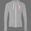 Sofspun® Full-Zip Hooded Long Sleeve T-Shirt Thumbnail