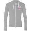 Sofspun® Full-Zip Hooded Long Sleeve T-Shirt Thumbnail