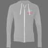 Sofspun® Full-Zip Hooded Long Sleeve T-Shirt Thumbnail