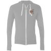 Sofspun® Full-Zip Hooded Long Sleeve T-Shirt Thumbnail