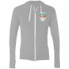 Sofspun® Full-Zip Hooded Long Sleeve T-Shirt Thumbnail