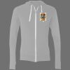Sofspun® Full-Zip Hooded Long Sleeve T-Shirt Thumbnail