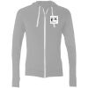Sofspun® Full-Zip Hooded Long Sleeve T-Shirt Thumbnail